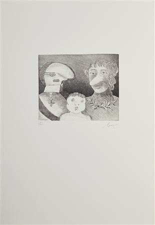 BAJ ENRICO (1924 - 2003) - I Personaggi in famiglia. .
