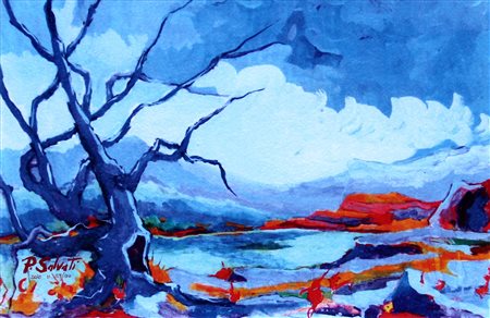 SALVATI Paolo, Albero blu