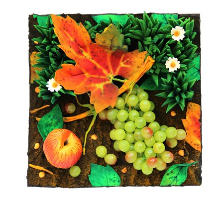 GILARDI Piero, Prato con uva