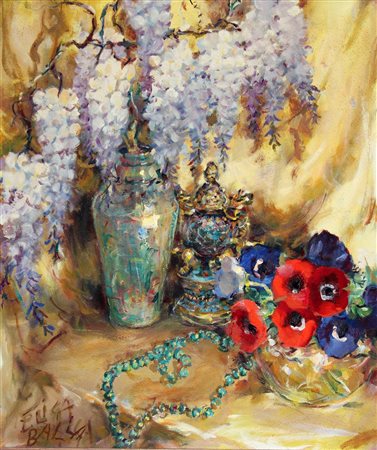 BALLA Elica, Senza titolo (Vaso di fiori)
