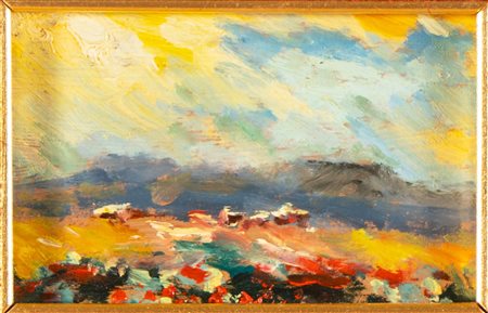 Renato Zuffi (Bologna 1928), “Paesaggio”.