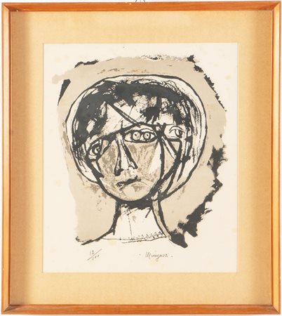 Luciano Minguzzi (Bologna 1911 - Milano 2004), “Volti”.