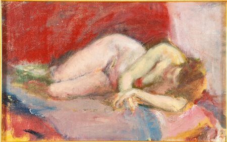 Amleto Montevecchi (Imola 1878 – Lugo 1964), “Studio”.