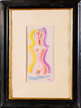 Mario Tozzi (Fossombrone 1895 - Saint-Jean-du-Gard 1979), “Nudo”, 1979.