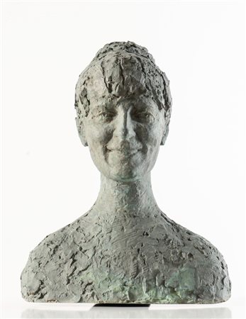 Adriano Cremonini (Porto Recanati 1929), “Busto femminile”, 1970.