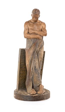 Figura maschile con panneggio