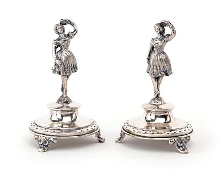 Coppia di porta stuzzicadenti, Cracovia, 1850 ca.