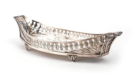 Vassoietto in argento, Madrid 1830