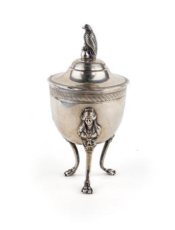 Zuccheriera in argento, Germania (?), XIX secolo