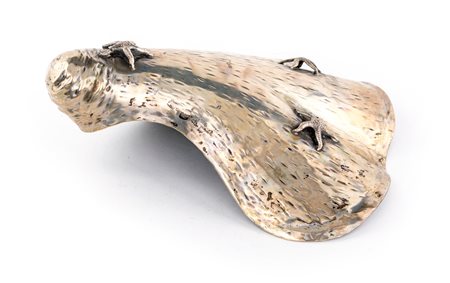 Centrotavola in argento 800