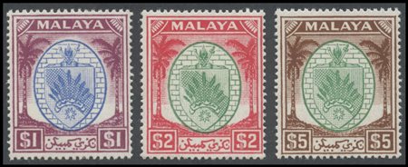British Commonwealth, Malaysia-Negri Sembilan, 1949 N. 42/62. High-quality, MNH.