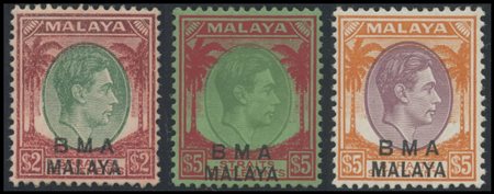 British Commonwealth, Malaysia-British Administration, 1945. N. 1/18....