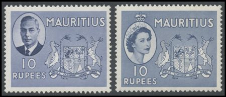 British Commonwealth, Mauritius, 1930/1960. Splendid, well established...