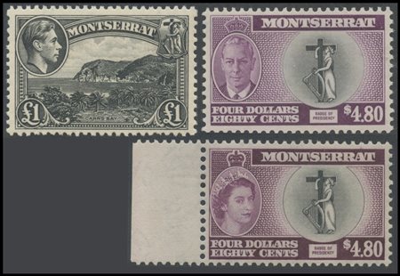 British Commonwealth, Montserrat, 1938/1970. Splendid, well established...