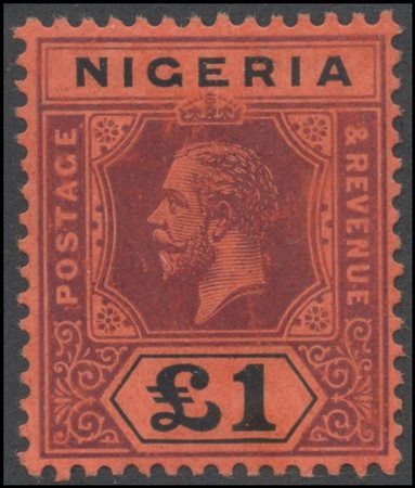 British Commonwealth, Nigeria, 1912 N.52. High-quality, MH.