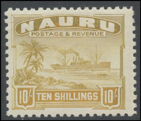 British Commonwealth, Nauru, 1924 N.26B/39B (MH), 40/43 (MH), 48/56 (MNH),...