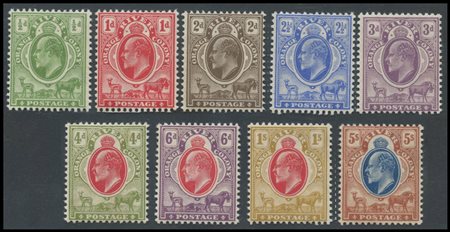 British Commonwealth, Orange River, 1903 N.139/147. High-quality. N. 147...