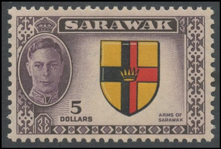 British Commonwealth, Sarawak, 1950. n.171/185 and 188/202. High-quality, MNH.