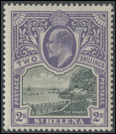 British Commonwealth, St. Helena, 1903. N. 55/60. High-quality, MH.