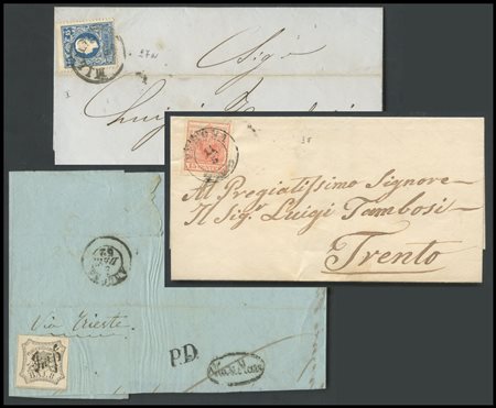 Lots, Italy/Old Italian States - Lot of 16 letters and two fragments from the...