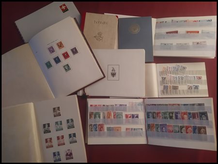 Lots, Europe, lot of 9 booklets which feature several interesting series from...