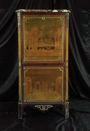 SECRÉTARIE À ABATTANT IN STILE LUIGI XVI Produzione francese, 1760-1790 (?)...