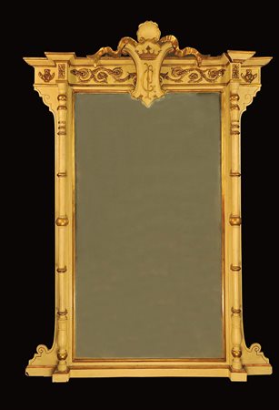 SPECCHIERA IN STILE LUIGI XVI Produzione recente (?) Cornice: 175x128x14,5...