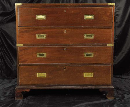 SECRÉTAIRE NAUTICO IN STILE VITTORIANO A DUE PEZZI Produzione inglese, fine...