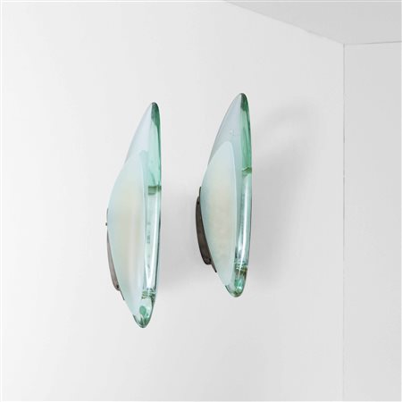 Ingrand Max, Coppia di lampade da parete mod. 1552