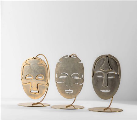 Selva Lidia, Trittico sculture "Le Maschere d'Oro"