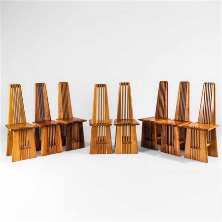 Giorgio Vignali e Renato Pederiva, Otto sedie mod. Pentagramma