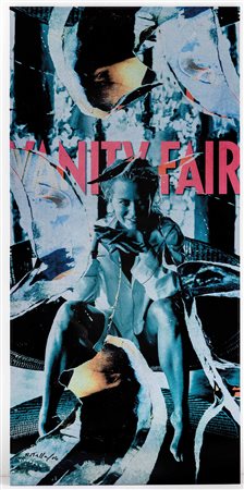 Rotella Mimmo, Pannello della serie Decollage Collection