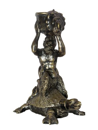 Tritone su tartaruga, inizi 20° Secolo