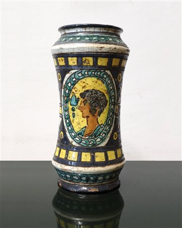 Albarello in maiolica, inizi 20° Secolo