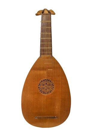 Liuto rinascimentale realizzato dal grande liutaio scozzese  R. F. Robertson nel 1974