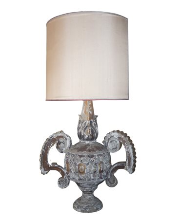 Lume in legno con manici, fine 19° Secolo