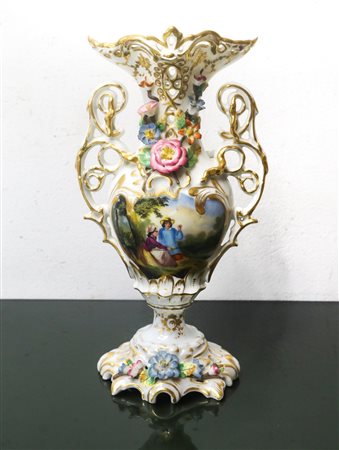 Vaso in porcellana, Louis Philippe, 19° Secolo