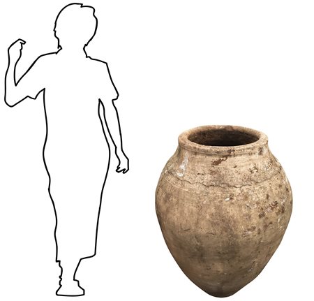 Grande Giara a pasta gialla, Sicily, 18° / 19° Secolo.