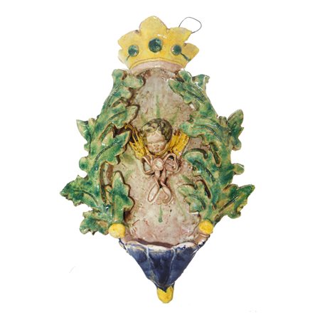 Acquasantiera Caltagirone, XX Secolo