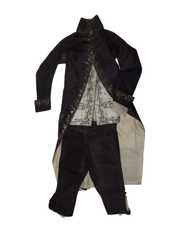 Abito intero composto da marsina, sottomarsina e pantaloni, XVIII Secolo