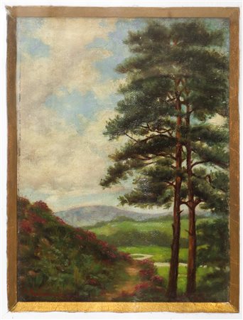 Joseph Farquharson (Edimburgo 1846-Finzean 1935)  - Paesaggio