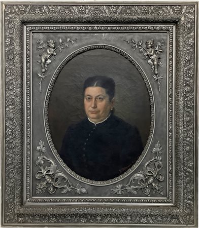 Natale Attanasio (Catania 24 dicembre 1845-Roma 1923)  - Gentildonna