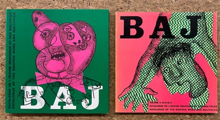 ENRICO BAJ - Baj. Catalogue de l'oeuvre graphique et des multiples, 1970/1973