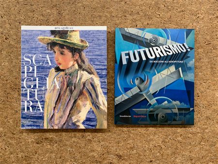 FUTURISMO E SCAPIGLIATURA - Lotto unico di 2 cataloghi