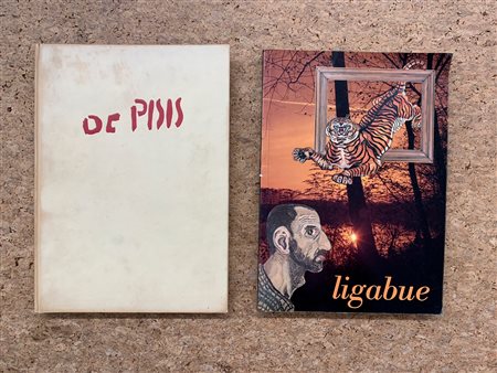 ANTONIO LIGABUE E FILIPPO DE PISIS - Lotto unico di 2 cataloghi