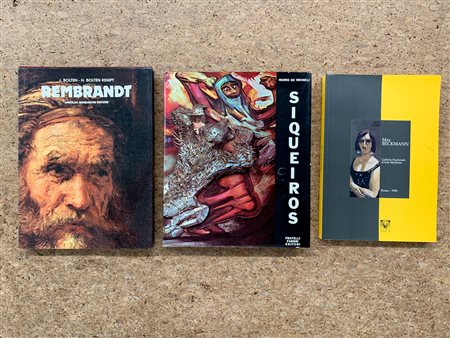 REMBRANT, BECKMANN E SIQUEIROS - Lotto unico di 3 cataloghi