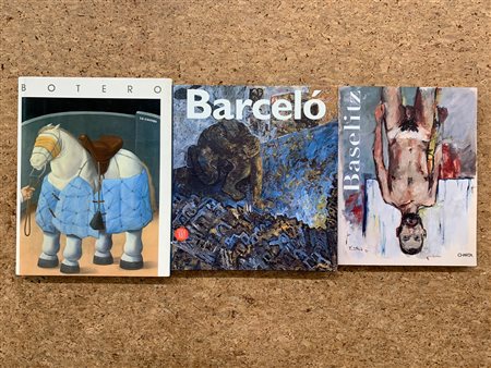 BASELITZ, BOTERO E BARCELÒ - Lotto unico di 3 cataloghi