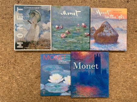 CLAUDE MONET  - Lotto unico di 5 cataloghi