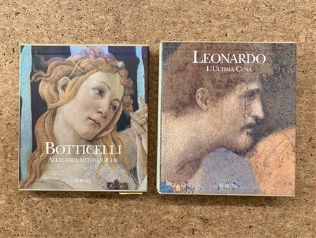 BOTTICELLI E LEONARDO - Lotto unico di 2 cataloghi