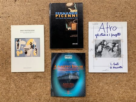 ASTRAZIONE ITALIANA DEL '900 - Lotto unico di 4 cataloghi